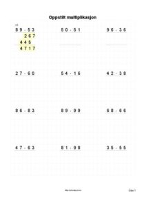 oppstilt multiplikasjon 2 digits 1 side 3 212x300 