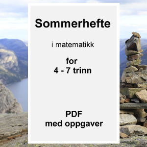 Matematikk sommerhefte