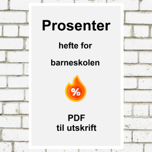 mattehefte prosenter