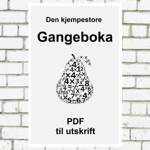 Den kjempestore gangeboka