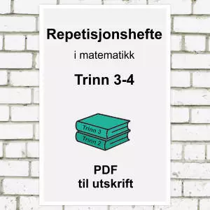 repetisjon mattehefte